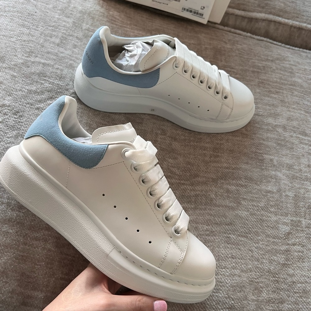 Alexander Mcqueen Powder Blue Size 6